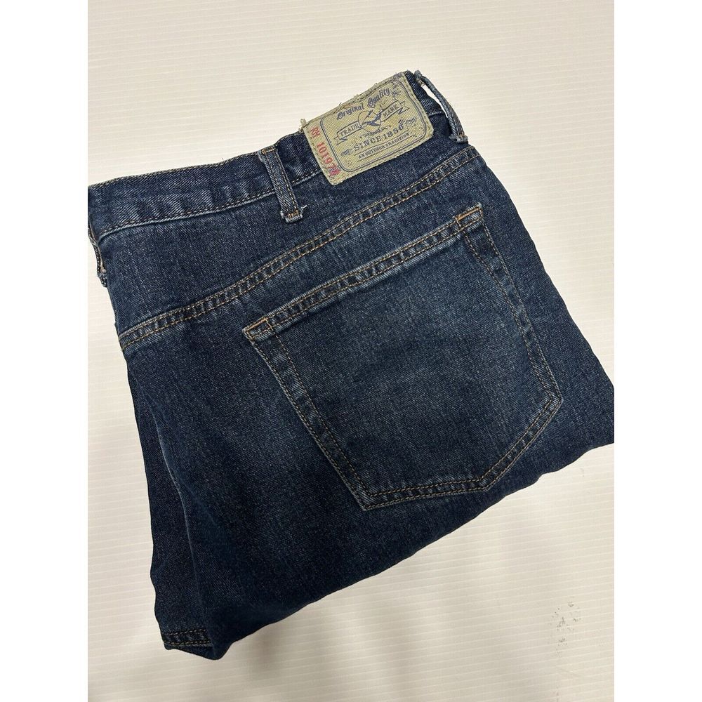 Red Head Brand Mens‎ Flannel Lined Blue Denim Jeans 42 X 34  ( Actual 40 X 30)